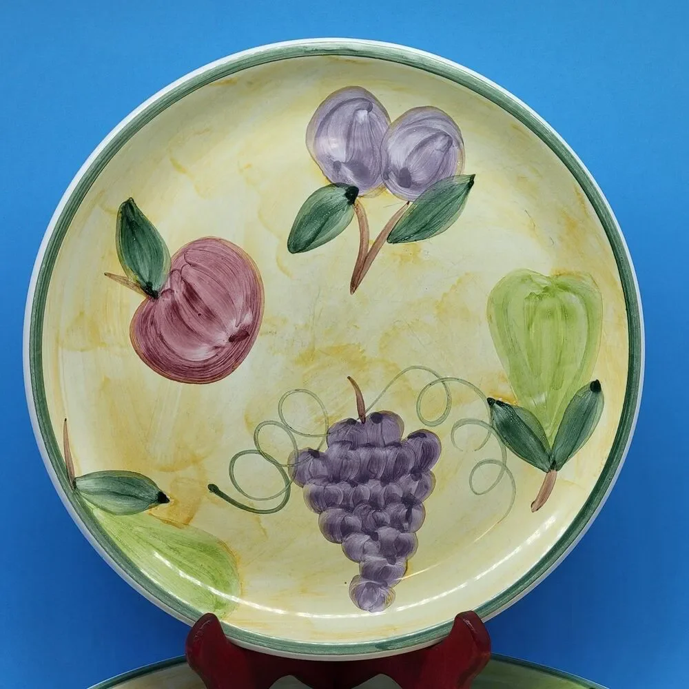 Caleca Frutta Dinner Plates 11 1/4